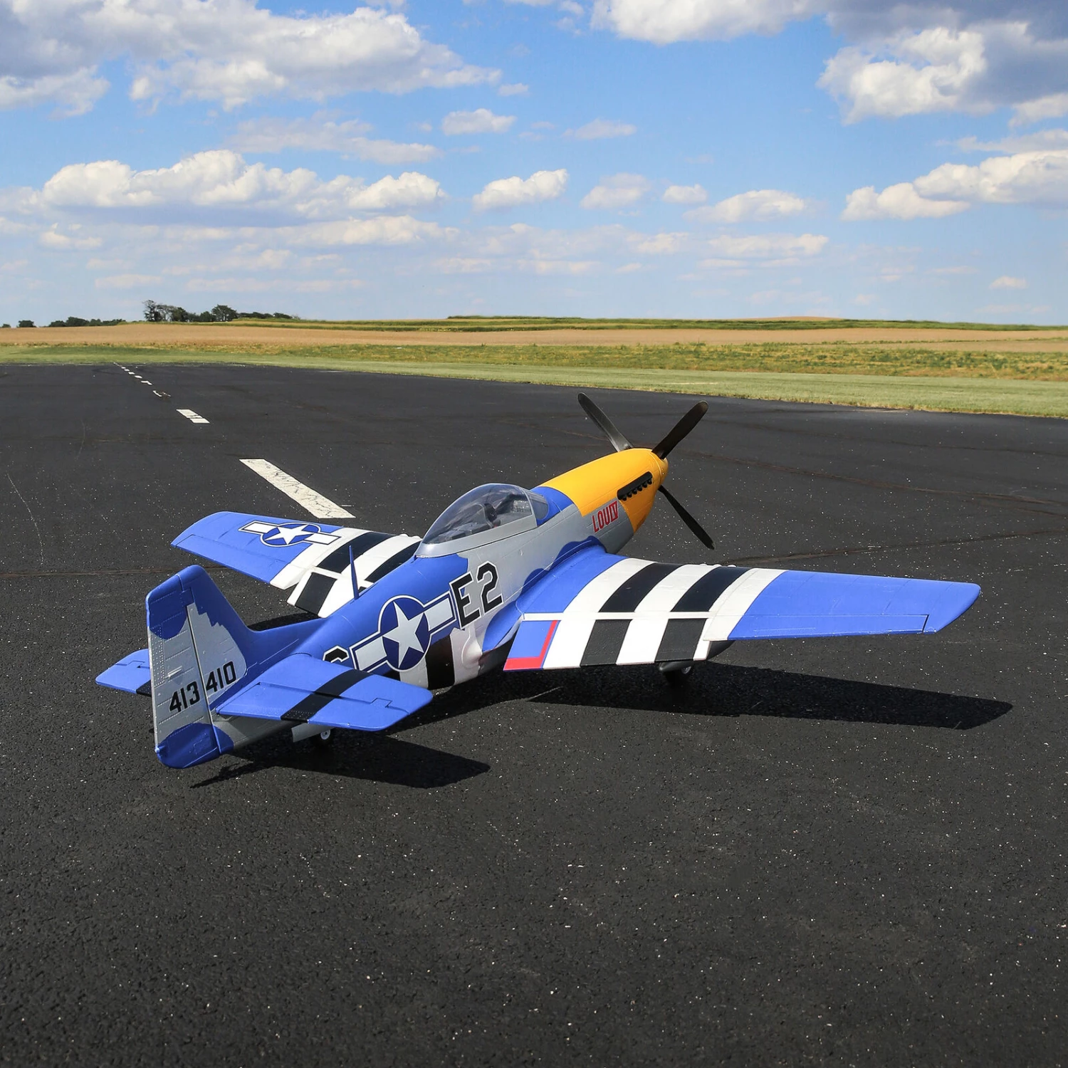 E-flite P-51D Mustang 1.5m BNF Basic Combo - Image 6
