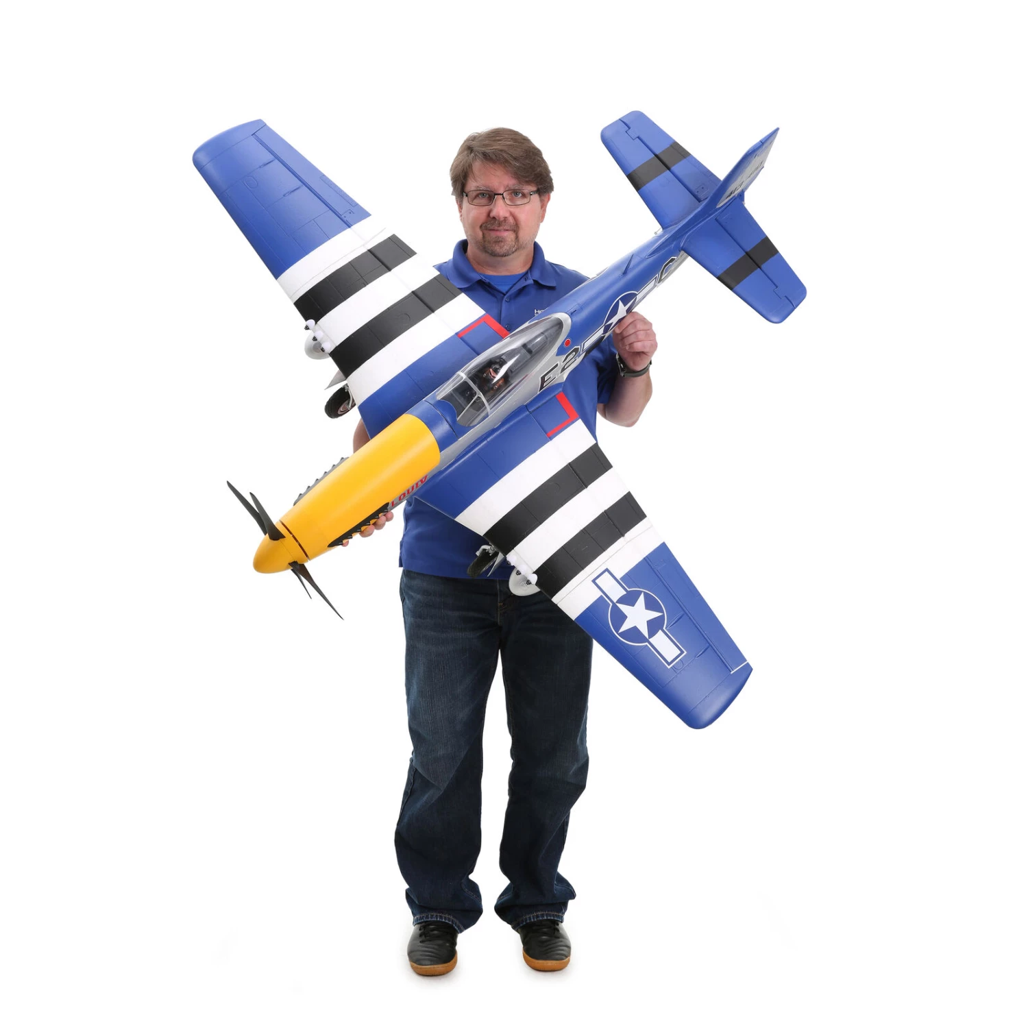 E-flite P-51D Mustang 1.5m BNF Basic Combo - Image 2