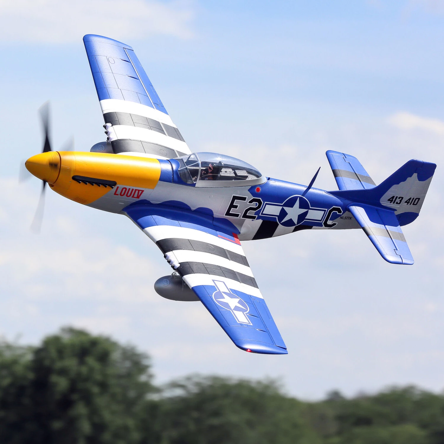 E-flite P-51D Mustang 1.5m BNF Basic Combo - Image 14