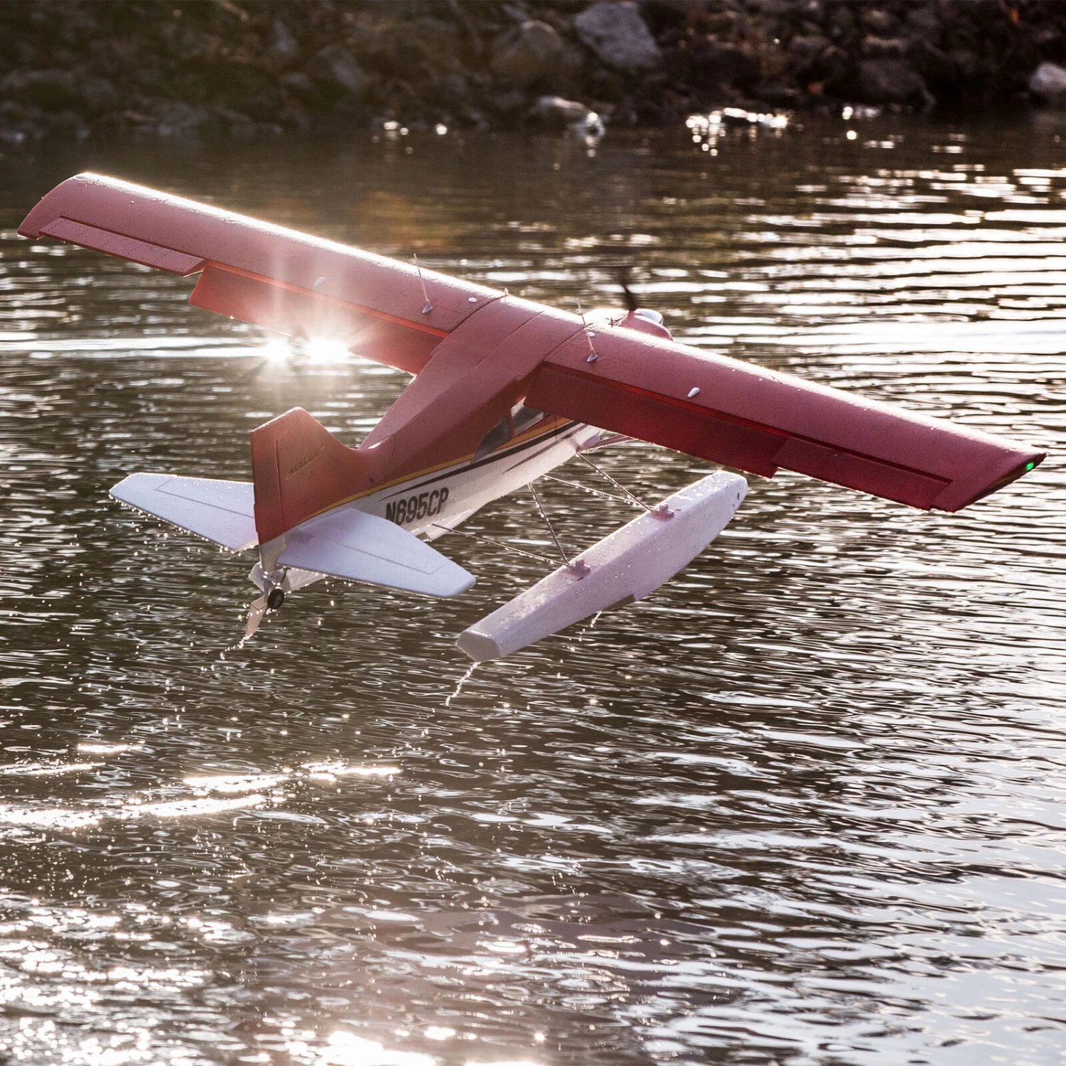 E-flite Maule M-7 1.5m BNF Basic with AS3X and SAFE Select, includes Floats - Image 16