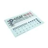 E-flite Decal Sheet: F-16 70mm EDF