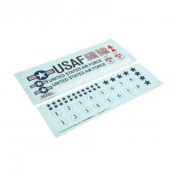 E-flite Decal Sheet: F-16 70mm EDF