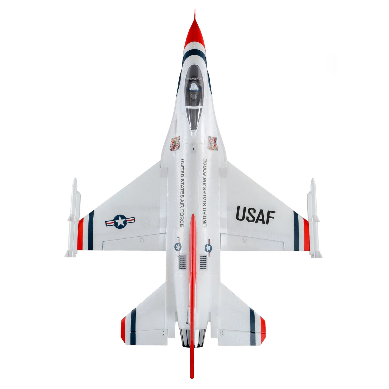 E-flite F-16 Thunderbirds 70mm EDF Jet BNF Basic with AS3X and SAFE Select - Image 8
