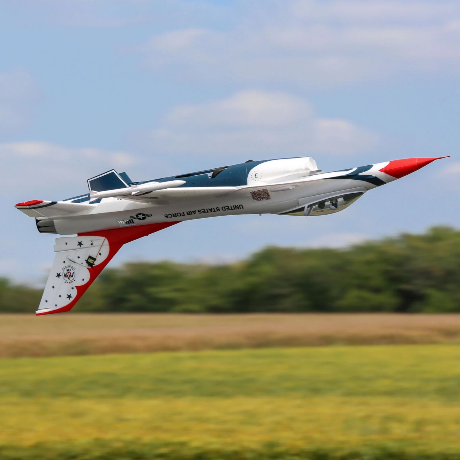 E-flite F-16 Thunderbirds 70mm EDF Jet BNF Basic with AS3X and SAFE Select - Image 16
