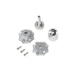 E-flite Prop Adapter, Aluminm Spinner, Plastic Hub: P-47 1.2m