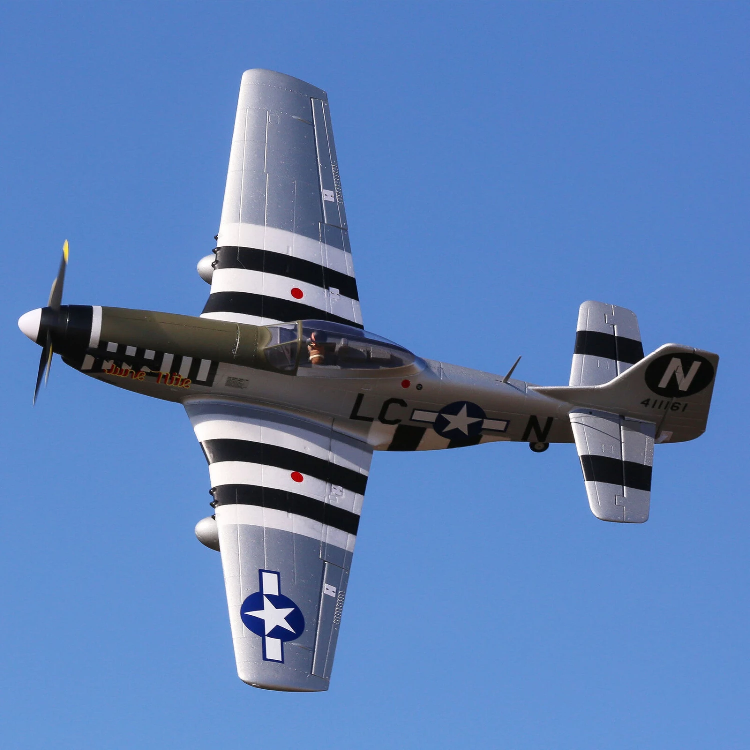 E-flite P-51D Mustang 1.2m BNF Basic with AS3X and SAFE Select - Image 12