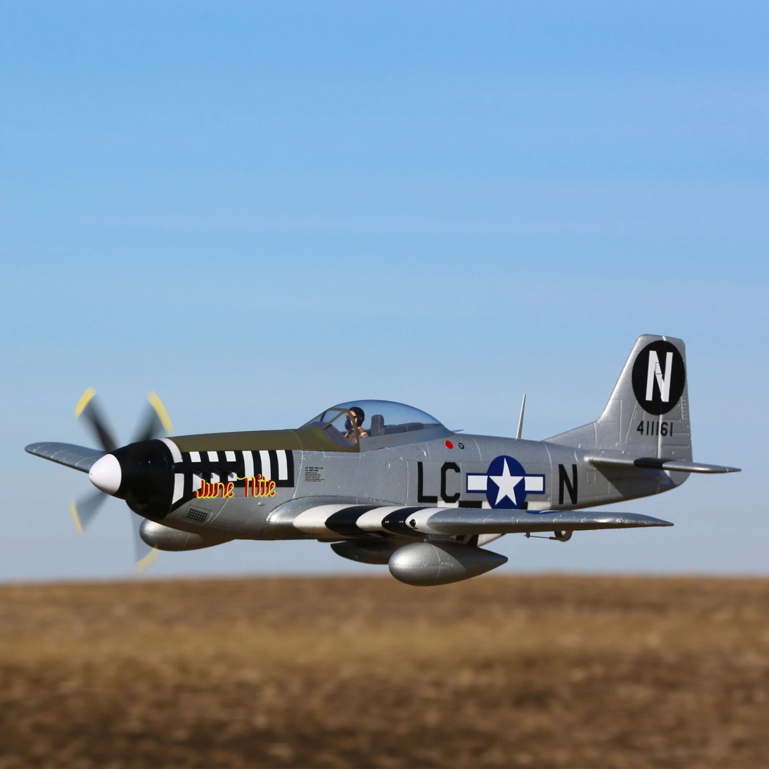E-flite P-51D Mustang 1.2m BNF Basic with AS3X and SAFE Select - Image 13