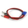 E-flite Charge Lead: EC3 Device with 12" Wire & Jacks, 16 AWG
