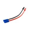 E-flite Charge Lead: EC5 Device with 6" Wire & Jacks, 12 AWG